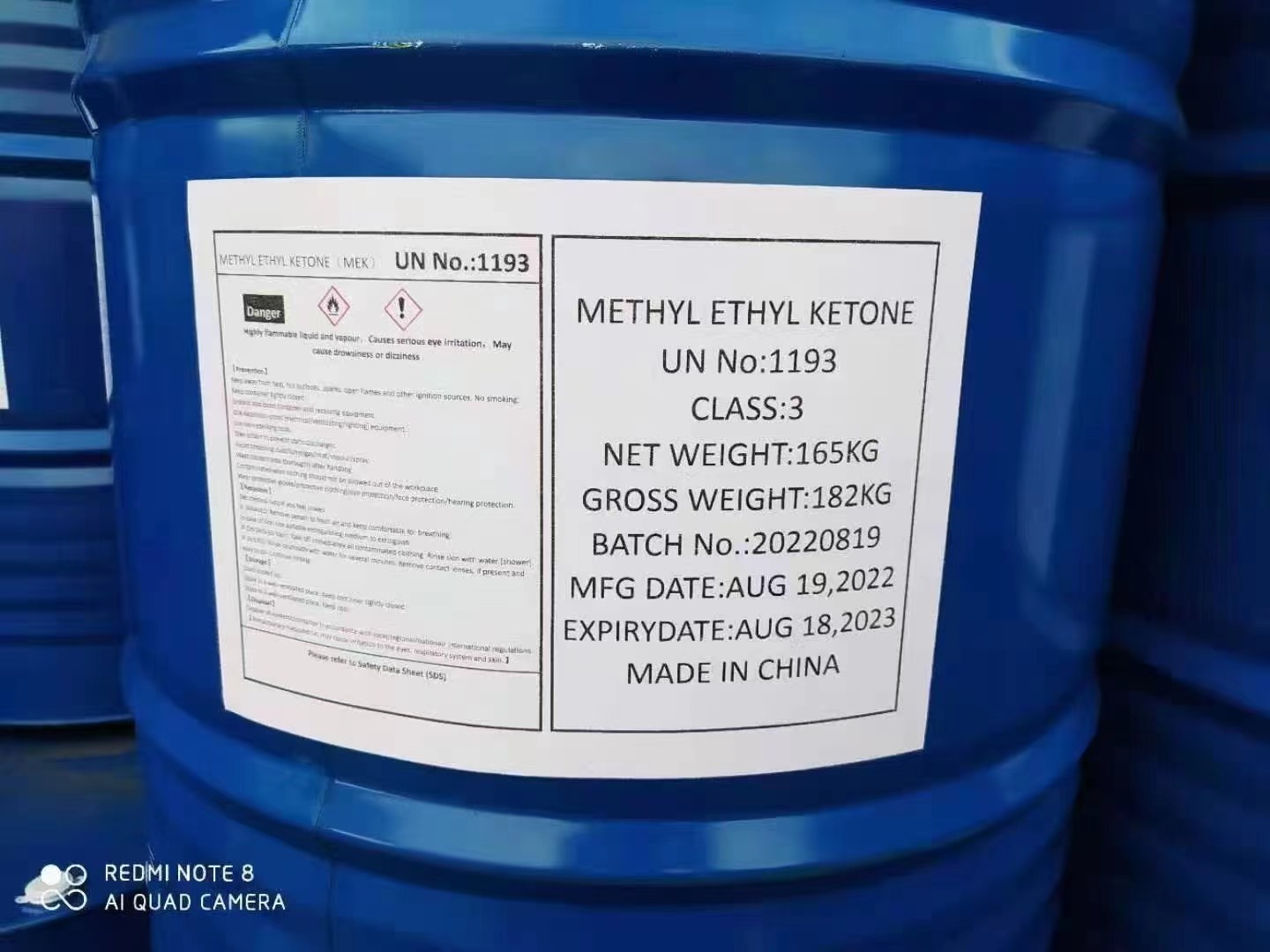 Metil etil cetona （mek）/CAS 78-93-3